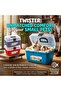 Twister Small Pet Transport Box – Blue Ventilated Travel Carrier for Hamsters, Guinea Pigs, Rabbits & Ferrets, Durable Portable Cage, 28×19×18 cm, Secure Lock Handle - 2