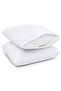 2-Pack Liquid-Proof Pillow Mattress Protectors with Cotton Cover 50X70+20 cm