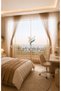 Mink Beige Brown Color Transitioning Young Room Children's Room Tulle Background Set Tulle Curtain - 2