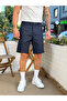 Basic Self-Patterned Regular Shorts