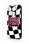 Mi 17 5g Compatible Black Good Vibes Patterned Silicone Case - 4