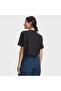Scriptheart Crop Women's Black Polo Neck T-Shirt - 2