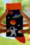 Unisex Mars Astronaut Spaceship Orange Socks - 5