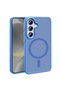 Galaxy S25 Plus Case Magsafe Supported Camera Raised Silicone Matte Anti-Fingerprint Shrp