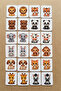 Children's Educational Toy Memory Game Animal Matching Cards Special Series 2-6 Years Old - 3