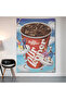 Dr Pepper Vintage Advertisement Wall Covering Wall Tapestry First Quality Satin Fabric Poster
