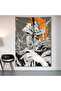 Bleach Ichigo Kurosaki Wall Covering Wall Tapestry First Quality Satin Fabric Poster