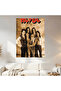 Kiss Band Wall Covering Wall Tapestry First Quality Satin Fabric Poster - 2