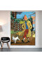 Tintin Vintage Adventure Wall Covering Wall Tapestry First Quality Satin Fabric Poster