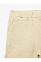 Cotton Muslin Shorts with Elastic Waist - 3
