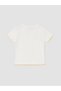 Lcw Baby Orange Floral Baby Girl Salopet Dress and T-Shirt - 6