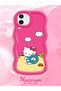 iPhone 12 Compatible Case Camera Protector Red Silicone Couple Phone Case Kitty Pattern - 2