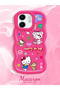 Infinix Smart 9 Compatible Case Camera Protector Red Silicone Couple Phone Case Kitty Pattern - 2