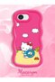 iPhone 16E Compatible Case Camera Protector Red Silicone Couple Phone Case Kitty Pattern - 2