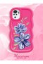 Redmi Note 10 4g Compatible Case Camera Protector Red Silicone Couple Phone Case Floral Pattern - 2