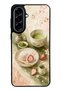 Samsung A57 Sakura Matcha Mochi Design Glossy Phone Case