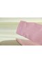 Long Back Linen Shirt with Folded Sleeves and Single Pocket - Pink - 7