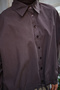 Women's Elastic Ankle Detail Front Lace-Up Shirt Brown - 5