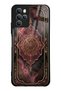 Omix X700 Rosewood Ottoman Medallion Design Glossy Phone Case