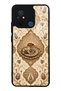 Xiaomi Redmi 12C Ivory Ottoman Coffee Designed Glossy Phone Case