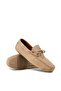 Men's Genuine Suede Cream Color Loafers - 3