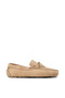 Men's Genuine Suede Cream Color Loafers