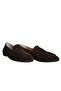 Brown Suede Women's Ballerinas - 2