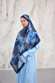Summer Garden Series Patterned Cotton Soft Shawl Women's Colorful Shawl - 3