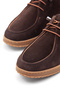 Mnr 4740 Genuine Leather Flat Sole Lace-Up Shoes - 5