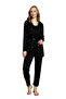 Lace Detailed Pegasus Women's Pajamas Set with Dressing Gown - Dowry Set - Large Size Range - 3