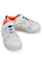 Palm Tree Printed Sneakers |   School Nursery and Daily Use - White - 6