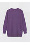 Esvab • Modern & Distinctive Zero Roba Collar Women's Knitwear Tunic - 8
