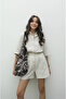 Natural Striped Shirt Shorts Set - 2Y251022 - 4