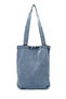 Yama Pocket Detailed Denim Women's Shoulder Bag Derek Blue - 4