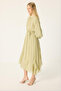Skirt with Fluttered Hem Dress - 2