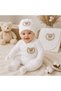 Little Bear Embroidered 5 Piece Newborn Hospital Release Baby Set - 4