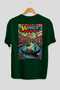 Venice Italy Green Oversize Country City Back Printed Unisex T-Shirt 100% Cotton Premium