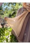 Double Color Gradient Muslin - Sand Shawl - Non-Slip Texture - Summer/Winter - 75X185