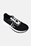 Women Pacer 2 Lace Up Running Shoes, Black