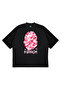 Unisex Oversize a Bathing Ape Sakura Printed Boxy Fit Thick Fabric (240Gsm) T-Shirt