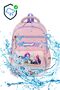 Korean Patterned Girls' School Bag Set Thermal Insulated Backpack with Lunch Bag and Pencil Case - 3