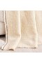 Serene Wool Soft Fringed Throw 125x150cm - Ivory - 2