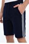 Men's Side Pocket Double Pleated Kraft Adjustable Waist Shorts