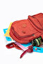 Unisex Tile Backpack with Clinker Laptop Compartment, Crinkle Waterproof Travel School Bag 40X30X15Cm - 7
