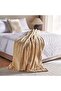 Embriva Ribbed Fur Blanket 150x200cm - Beige