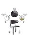MABRY DINING CHAIR - GREY BLACK - 8