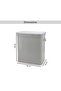 Chyna Foldable Bamboo Laundry Hamper with Handle 52x32x60cm - White - 8