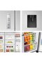RS3N668SMI3 - Two Door Side by Side 869L Fridge, Non plumbed Water Dispenser, Dual Temp Control Zone, Durable Inverter, 91×71.7×179.5 cm (LxWxH), Silver - 3