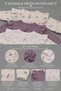 Baby Girl 3-Piece 100% Cotton Ruffle Shoulder Zippered Newborn Jumpsuit Set - 3