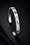 Tree of Life and Yin Yang Pattern Stainless Steel Bracelet Unisex Adjustable Bracelet